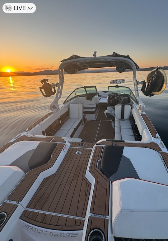 Surf, Wakeboard, Ski, Tube on this sexy Air Nautique 24ft