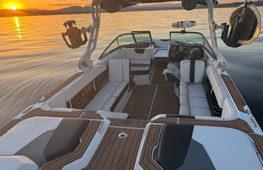 Surf, Wakeboard, Ski, Tube on this sexy Air Nautique 