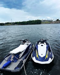 Yamaha VX Deluxe Jet Ski in Lake Wylie