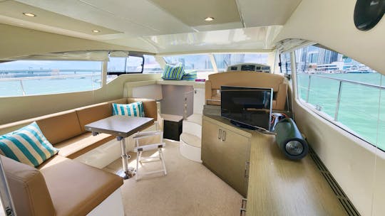 Enjoy your day on The Rodman 44' Luxury Yacht!!