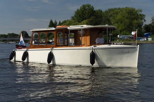 Tour privado de lujo en barco por Ámsterdam