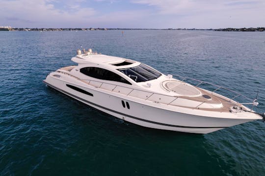 The Exclusive and Luxurious Lazzara 75ft Yacht
