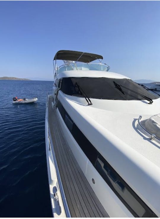 Charter 65’ Motoryacht Fairline Squadron rental in Bodrum, Tr