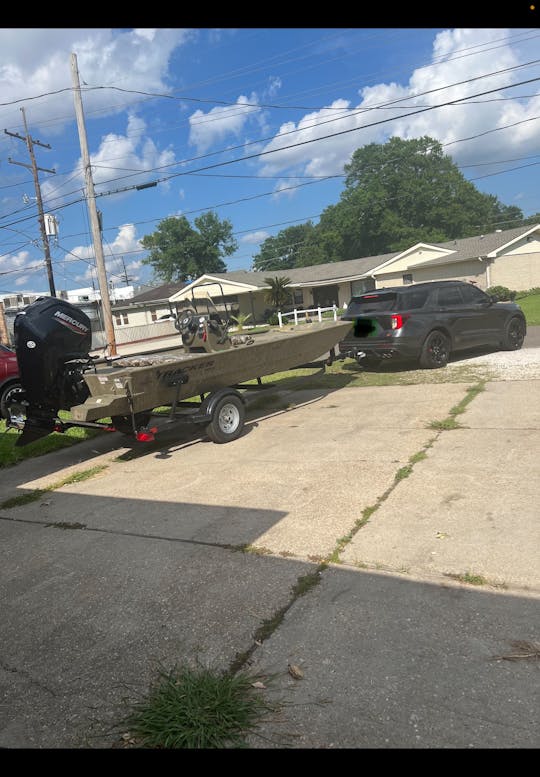 Grizzly Tracker 90hp Mercury em Avondale, Louisiana