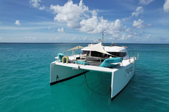  Luxury Catamaran Private Day Charter with 4-Course Gourmet Lunch