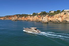 Princess V65 | Vilamoura marina | Skippered yacht charter