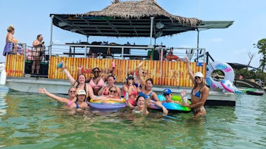 Tiki Boat Excursion Crab Island - 4 Hour Private