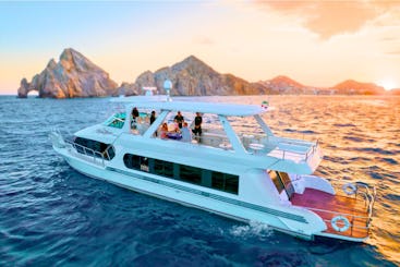 All-Inclusive 75ft Mega Yacht in Cabo for Up to 50 Guests - Early Bird Promo!