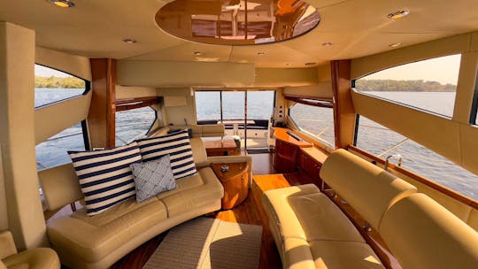 APROVEITE CARTAGENA em um iate de luxo SUNSEEKER de 64 pés!