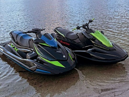 Nuevas motos acuáticas Yamaha en Peanut Island 🏝️