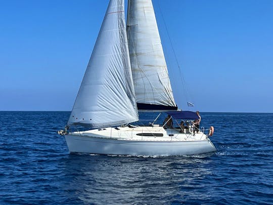Chania Day Sailing trip onboard Jeanneau Sun Odyssey 32.2 Sailboat