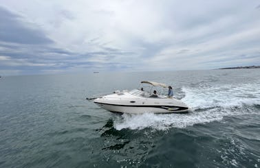 Fast and Funny Rinker 232 Speed Boat Between Lisbon And Cascais