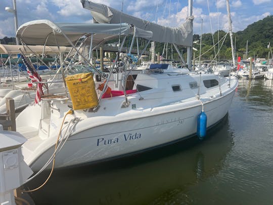 Velero en el Hudson