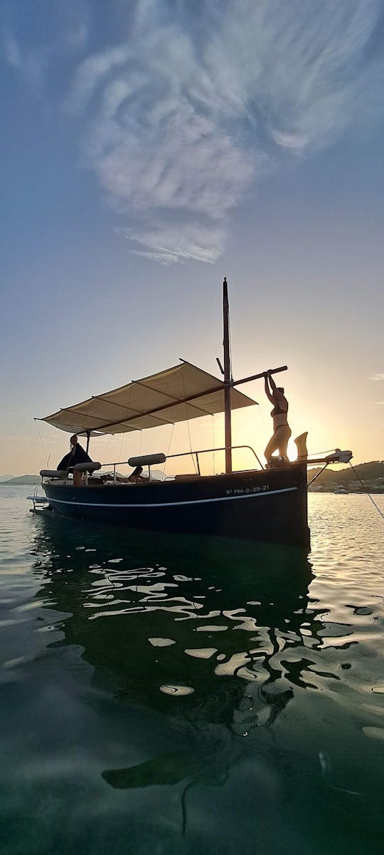 Bateau traditionnel Mallorquin de 24 pieds à Port d'Alcúdia