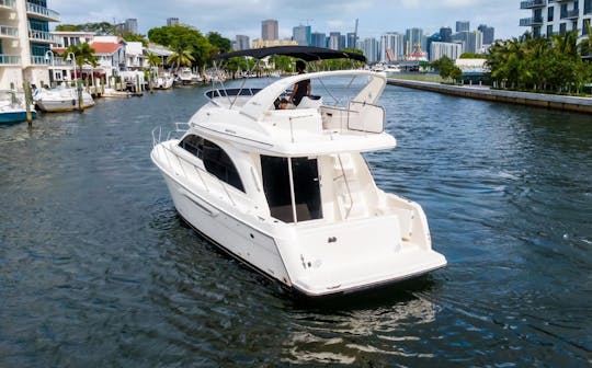 Flybridge Meridian 45 confortable 