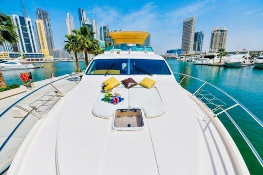 Majesty  56' Flybridge Charter in Dubai