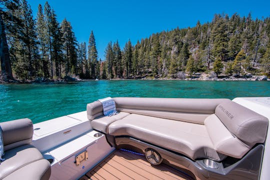 Bayliner 25ft Luxury Pontoon Charter in South Lake Tahoe