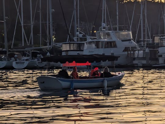 18' Duffy Boat Rental in Sausalito! (Red, Boat 3)