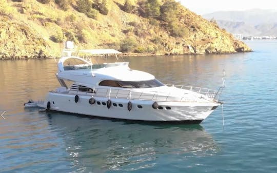 GET YOUR BLUE CRUISE THROUGH OUR CUSTOM MADE LUXURY MOTOR YACHT IN BODRUM,TR