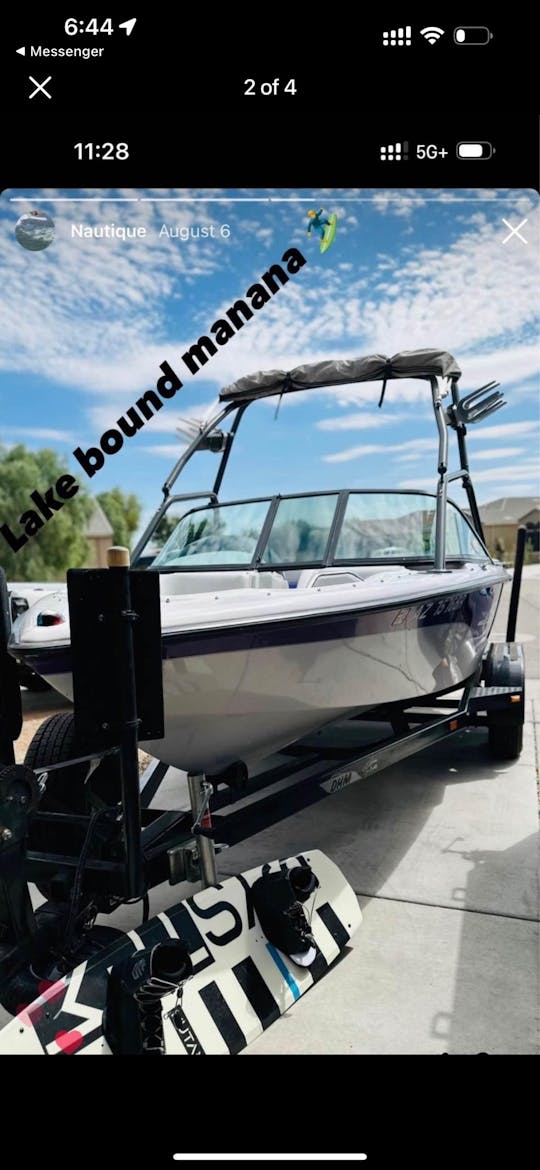 2001 Alquiler de lancha Air Nautique Wakeboard en Chandler AZ