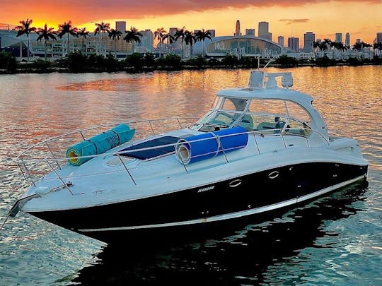 ⭐️⭐️⭐️⭐️⭐️ Profitez d'un yacht de luxe et d'un jetski de 48 minutes à Miami : Sea Ray Sundancer