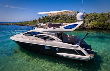 43¨Azimut Yacht Riviera Maya, Tulum Luxury Meal & Beverages included