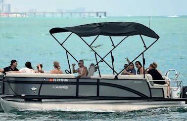 Pontoon Adventure on a Water Limo.  Book an Adventure Today from Stuart to Miami