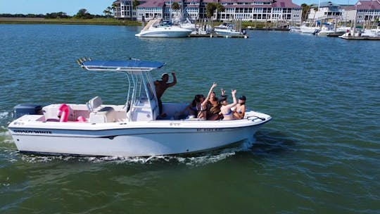 Party Boat, Bachelorette Party, Dolphin Cruise, Folly Beach, South Carolina