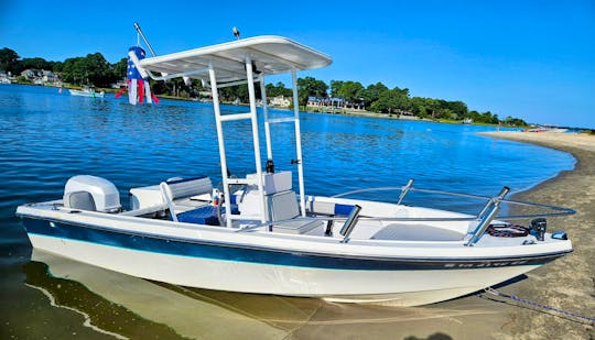 🛥️ Party Boat Rentals Virginia Beach Charter 4-Person Center Console Oceanfront