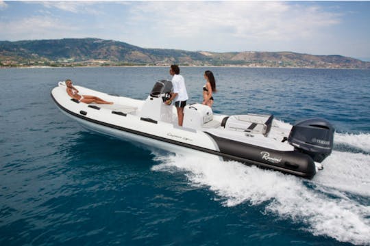 Maxi Rib Ranieri de 8 toneladas y 250 CV para Milazzo, Sicilia