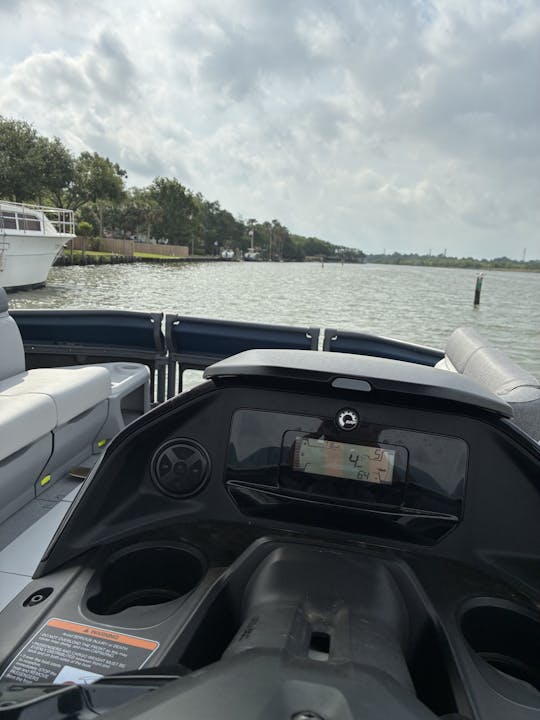 18 Foot Seadoo Switch 170 2024 available for rent in Houston!