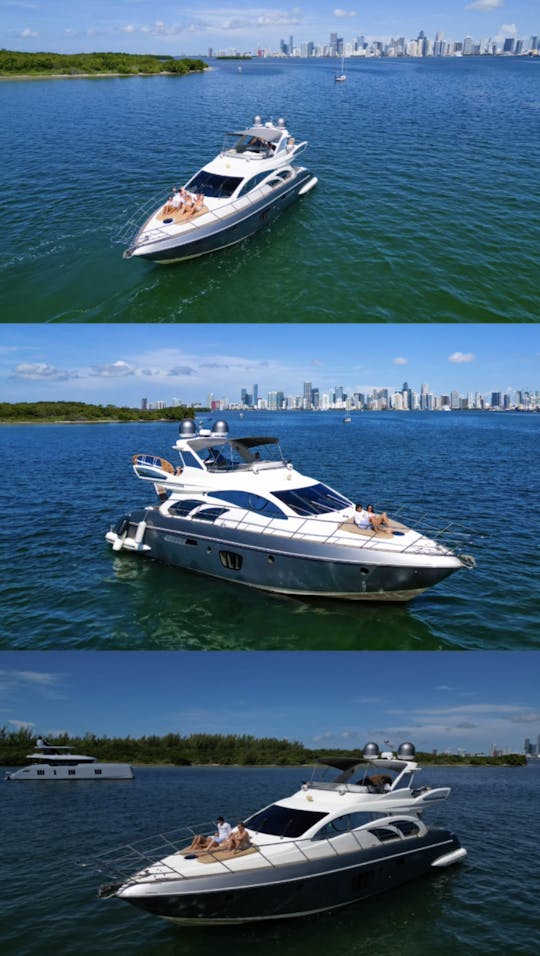 ⭐️⭐️⭐️⭐️⭐️ Enjoy luxury azimuth 60' Ft in Miami