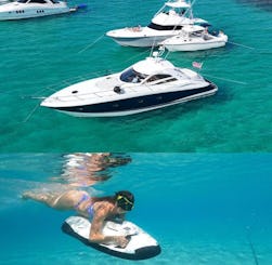 Yate Sunseeker 60 para hasta 13 personas con moto acuática Seabob incluida