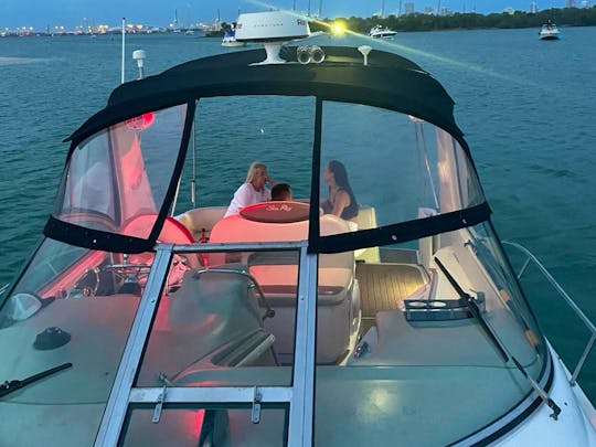 Experience Miami onboard 37ft Sea Ray Sundancer Yacht