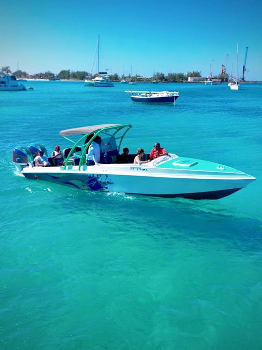 28' Center Console for private charter in Exuma, The Bahamas