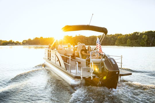 Barletta 25' Ultimate Entertainer de 300 cv - acessórios aquáticos incluídos