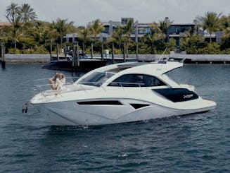🌞 Aluguel de iate particular de 45 pés | Cruzeiro pela Baía de Miami, bancos de areia e ilhas