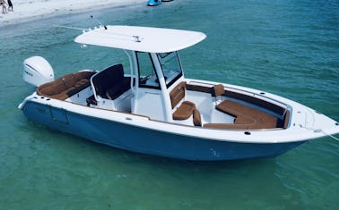 Sarasota Coastal Boat Tours on a brand new 2024 Seahunt Ultra 