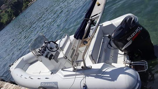 Charter 20' Lucky Boy Center Console in Corfu, Greece