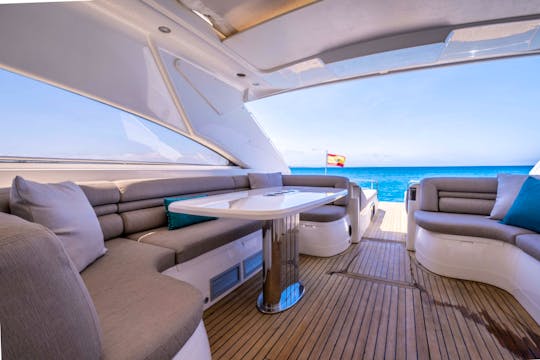 Deal of the Week! 65' Princess Yacht for Rent in Ibiza, Spain.