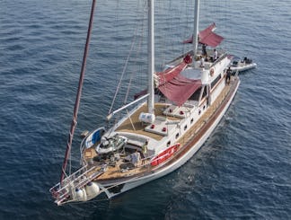 Private & Luxury 88 ft multi-days Sailing Gulet in Dubrovnik  