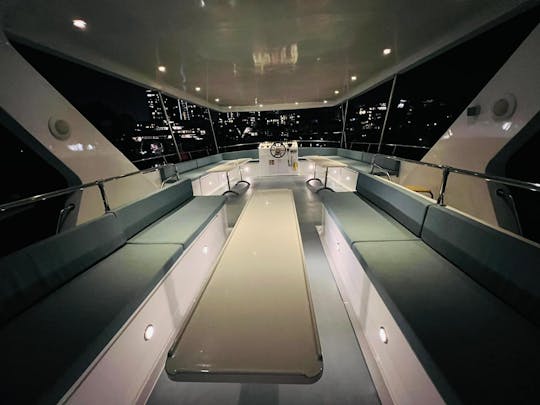 Fretamento de iate privado de catamarã máximo de 2 a 47 pés em Cingapura