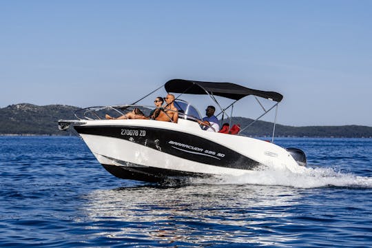Okiboats バラクーダ 595 サンデッキレンタル（クロアチア、ザダル）