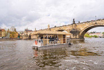 Prague Party Tiki Boat - The floating bar