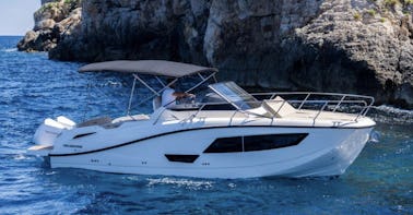 ¡Quicksilver 875 Sundeck 2024 para navegar por Ibiza y Formentera!