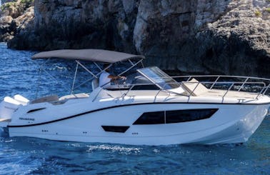 Quicksilver 875 Sundeck 2024 to cruise Ibiza and Formentera!