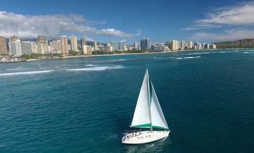 Aventure de voile à Honolulu