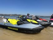 Two 2022 Seadoo Jet skis with Sound System at Lake Folsom