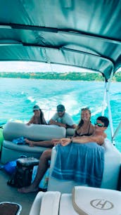 This Saturday Only Special Price! - Best of 2020 Award Winner 2017 - Harris 23.5' Double Bimini Tritoon on Lake Travis (Saturday's $175 per hour)