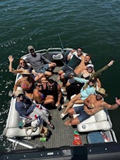 Bateau de fête à ponton à deux étages de 30 pieds à Mission Bay